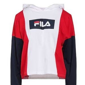 Fila Red, White and Blue Long Sleeve Sweatshirt Size Large NWT